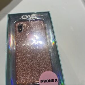 Avanti iPhone X Sparkle Pink Case